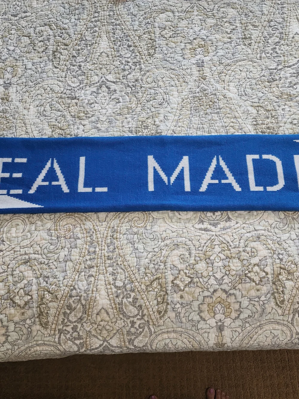 Soccer Adidas Real Madrid Blue Fan Scarf